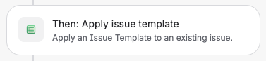 Apply Template action in Jira Automation rule